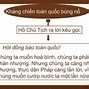 Hồ Chí Minh Khẳng Định Độc Lập Tự Do Là Quyền Thiêng Liêng Bất Khả Xâm Phạm Của Tất Cả Dân Tộc